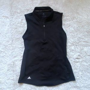 Adidas Golf Women's Sleeveless Mock [Small/Black]